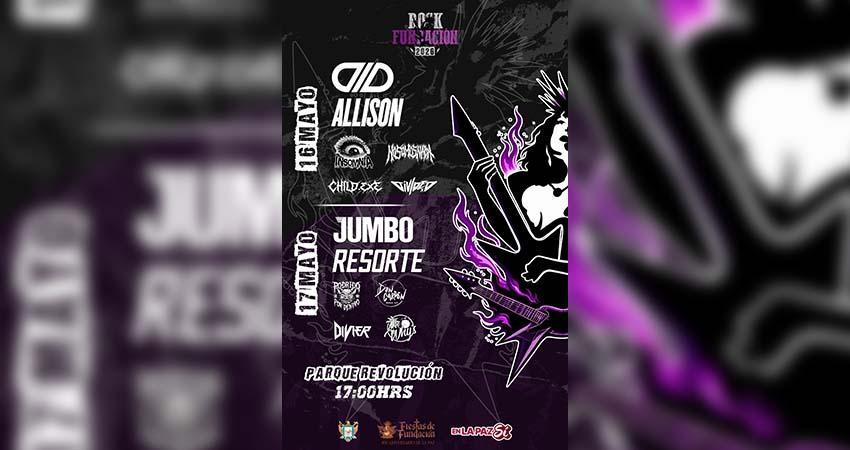 Todo listo para el Festival Rock Fundación 2026 en La Paz