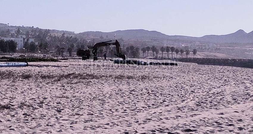 Obras en zona costera de SJC generan preocupación; municipio asegura que existen permisos ambientales