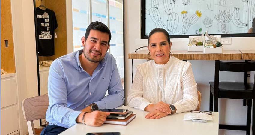 “Los jóvenes no solo deben ser espectadores, deben participar en la vida pública”: coinciden Gaby Montoya y Omar Cortés