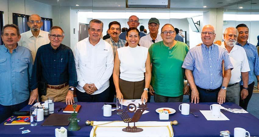 Convoca Milena Quiroga a construir una nueva etapa de colaboración con el sector empresarial para el desarrollo de BCS