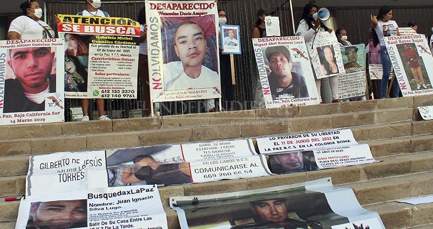 Suman 274 personas desaparecidas en lo que va de 2026; 81 continúan sin ser localizadas en BCS