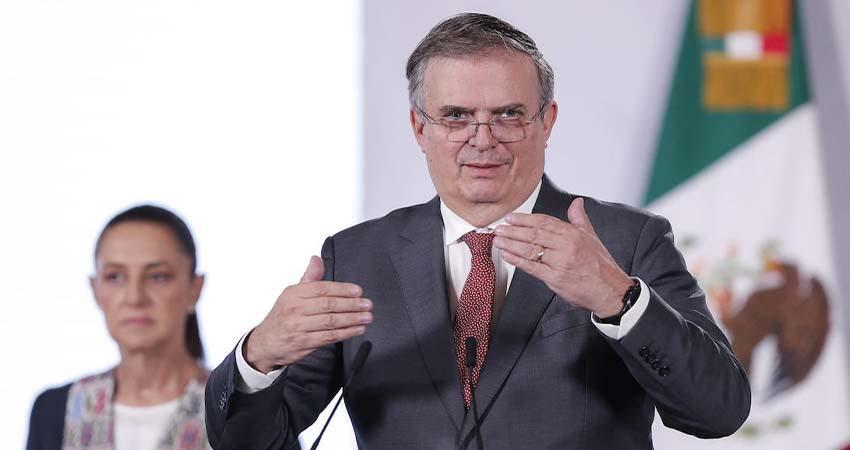 Ebrard prevé acuerdos con Estados Unidos este año y fija nueva ronda del T-MEC para septiembre