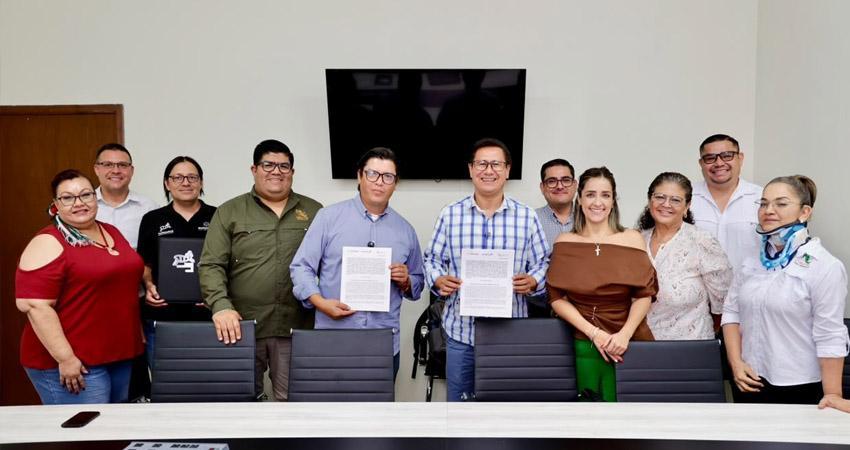 Actualizan CECyTE BCS e Instituto Sudcaliforniano de Cultura convenio de colaboración
