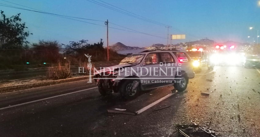 No dan tregua accidentes vehiculares en el Corredor Turístico de Los Cabos 