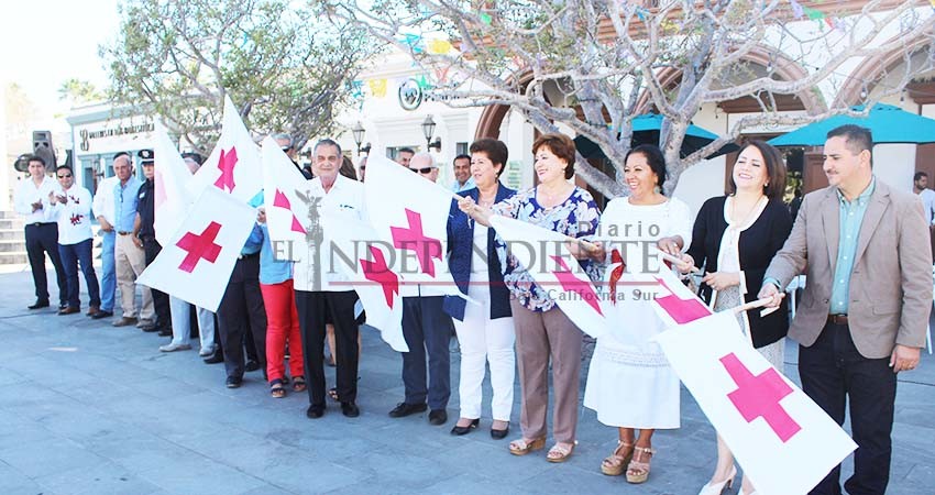 Arranca Cruz Roja su colecta anual; confían en alcanzar la meta 