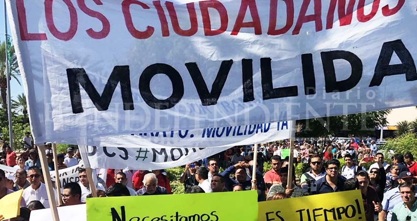 Se acabó el tiempo… ciudadanos exigen la aprobación de la Ley de Movilidad