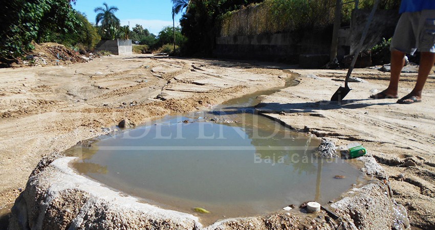 Lluvias siguen desnudando la deficiente red de drenaje de Los Cabos  