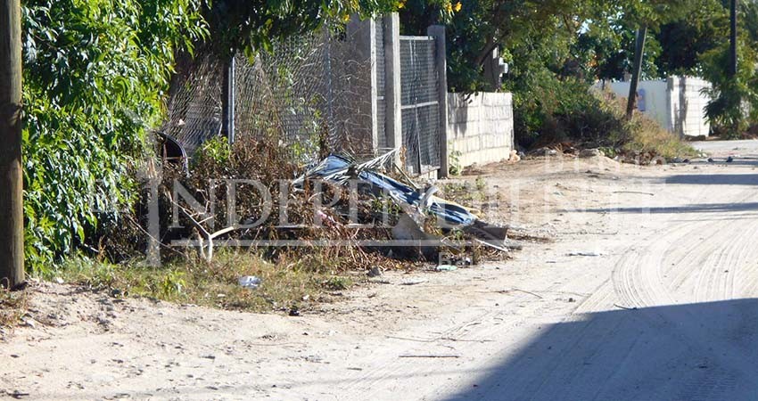 Piden colonos de SJV se recojan ramas y cacharros que están en las calles 