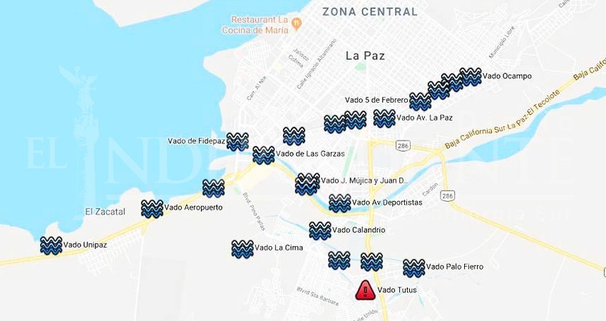 Salida al sur de La Paz requiere al menos 6 puentes por arroyos: Sepuim