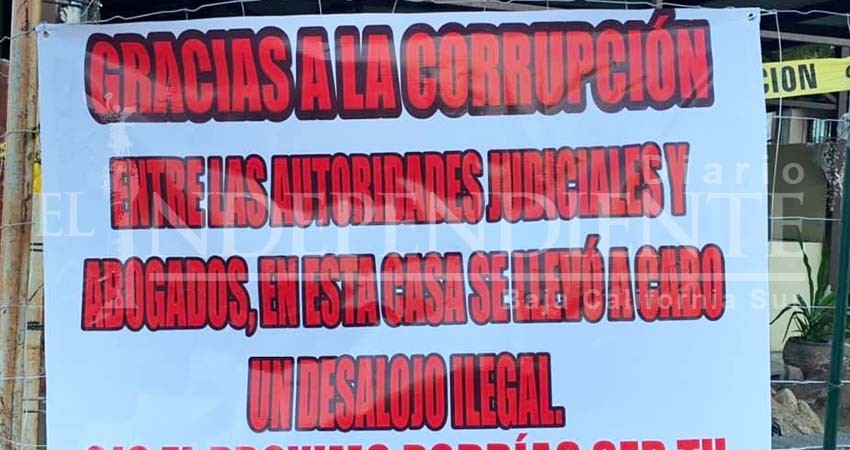 Denuncian presunto despojo ilegal de vivienda en colonia Matamoros de CSL