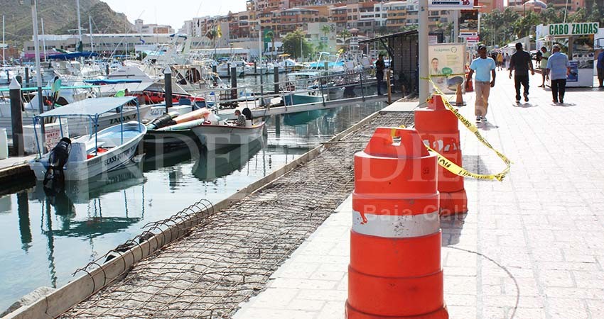 Más de mil metros lineales de red de drenaje reparará Fonatur en la Marina de CSL