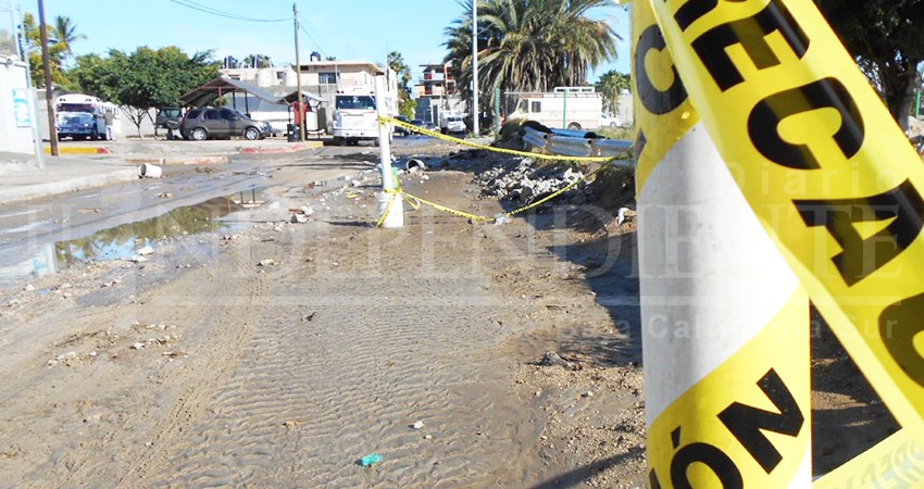 Lluvias evidencian mala calidad de obras de bacheo del Ayuntamiento 