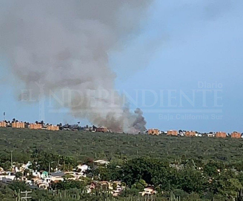 Emergencia en CSL por incendio forestal en Misiones del Cabo 