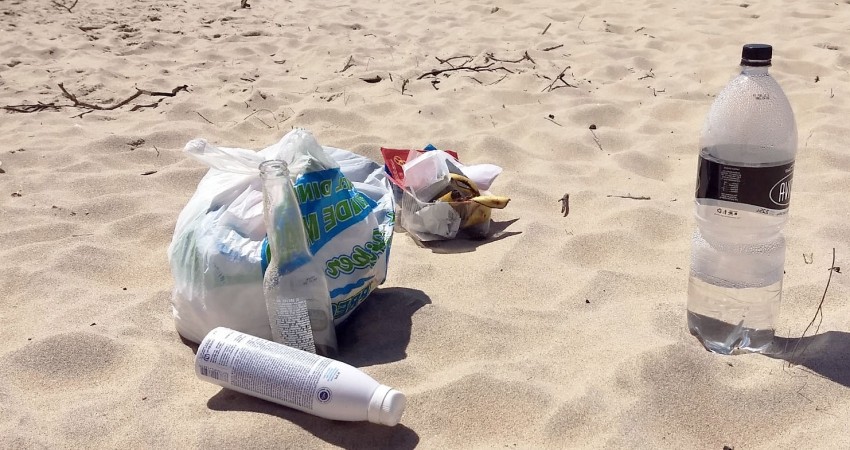 Paceños no respetan reglamento de playa de la nueva normalidad