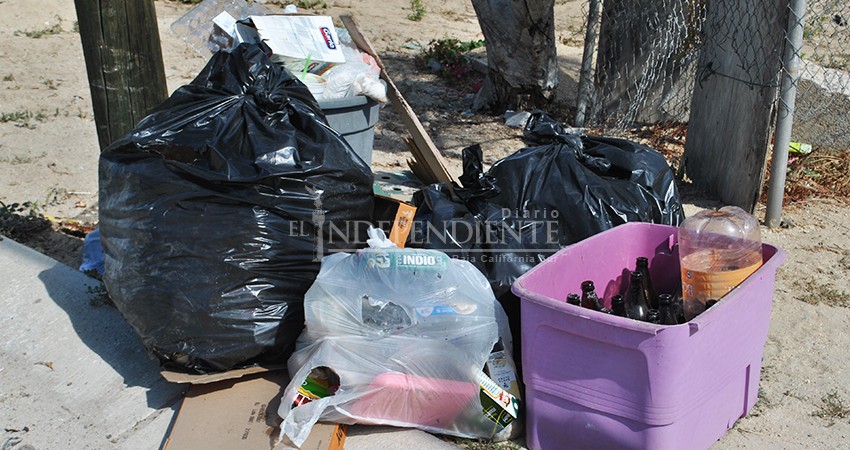 Servicios Públicos tiene más de una semana sin recoger la basura del fraccionamiento Oasis 