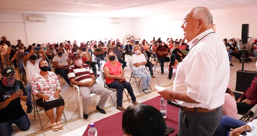 Líderes de colonias manifiestan su apoyo a MORENA y Víctor Castro