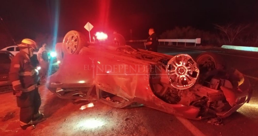 Accidente automovilístico deja a una persona grave en SJC