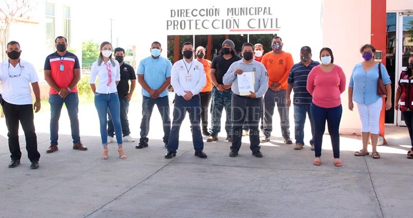 Toma protesta Osiel del Real como titular de Protección Civil