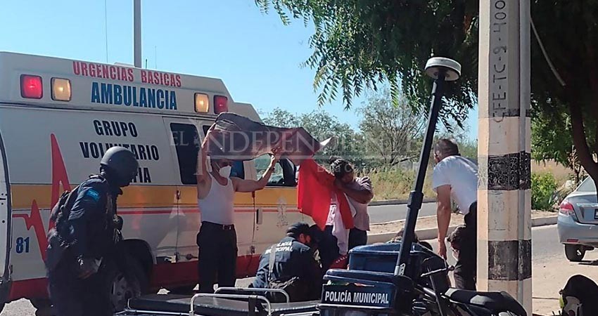 Cuatro lesionados dejan diversos choques en la ciudad de La Paz