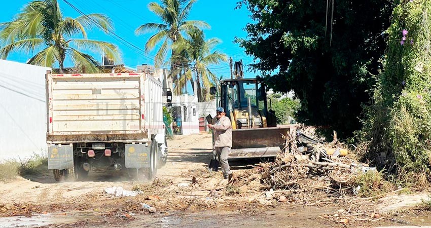 Avanza Servicios públicos de Los Cabos con el plan emergente de limpieza