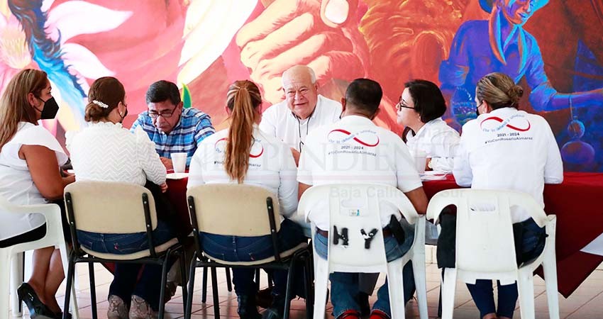 Gobernador Víctor Castro Cosío realiza gira  de trabajo por Ciudad Constitución