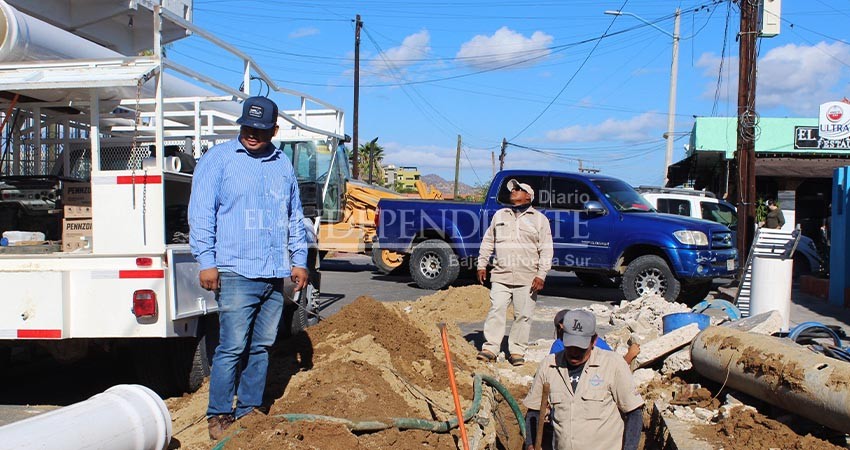 Restablece Oomsapas servicio de agua en las colonias Ejidal, 4 de Marzo y Ampliación Matamoros en CSL  