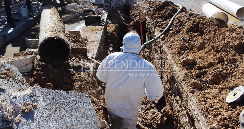 Restablece Oomsapas servicio de agua en las colonias Ejidal, 4 de Marzo y Ampliación Matamoros en CSL  