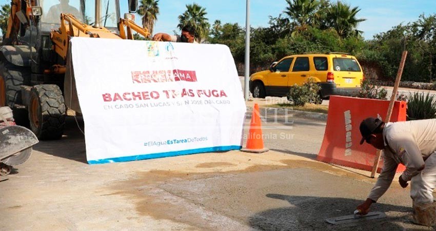 Con el programa “Bacheo tras Fuga” se reparó 202 baches en 100 días de gobierno